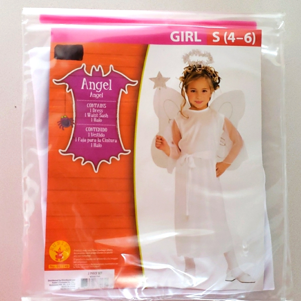 New Girls Angel Costume size S (4 - 6)